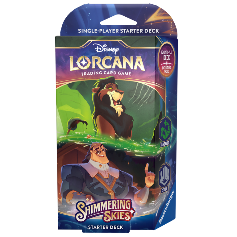 Disney Lorcana: Shimmering Skies Chapter 5 Starter Deck | GameStop