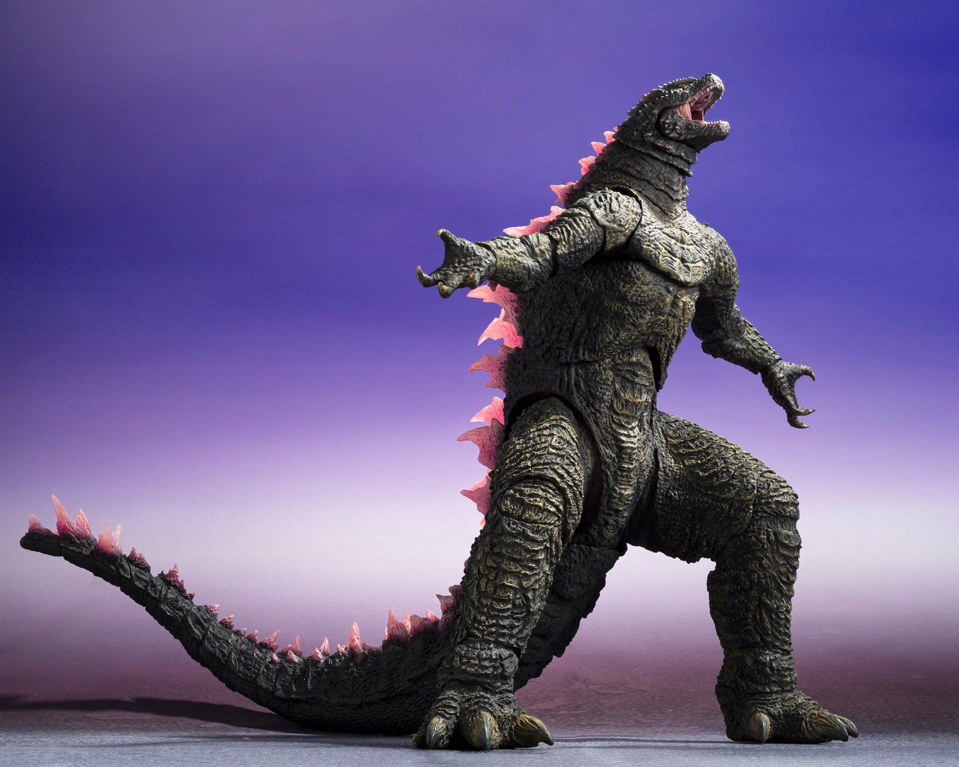 Bandai S.H.MonsterArts Tamashii Nations Godzilla x Kong: The New Empire  Godzilla Evolved 7.9-in Figure