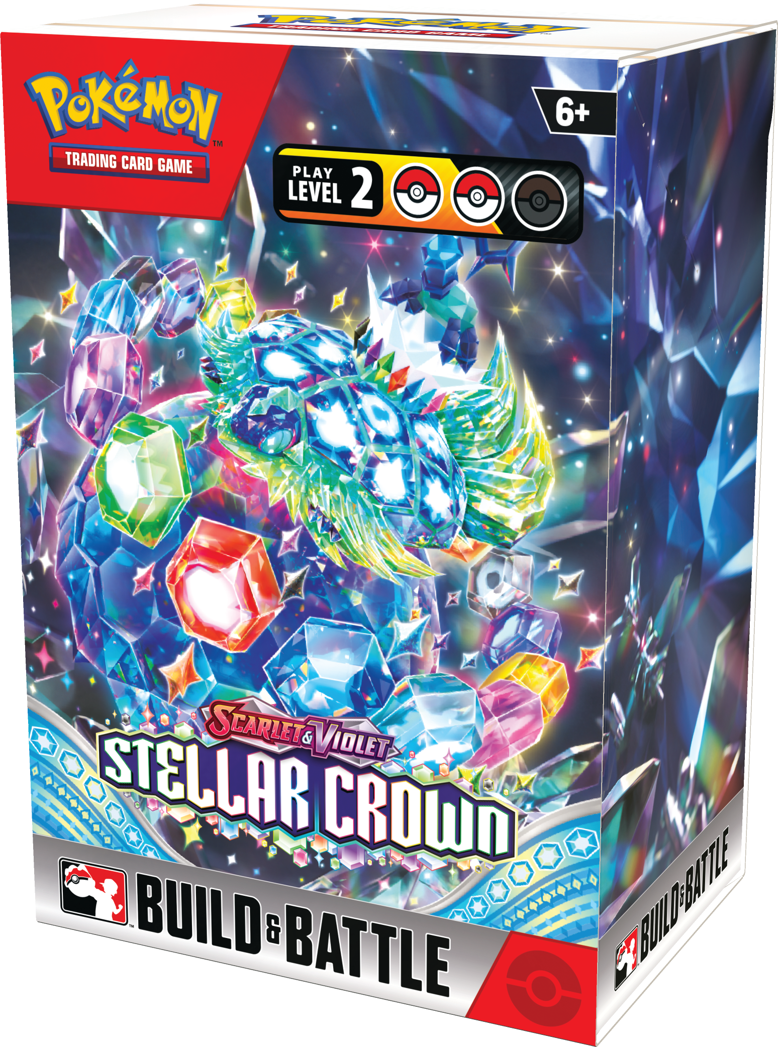 Pokemon Trading Card Game: Scarlet and Violet Stellar Crown Build And Battle Box -  The Pokemon Company International, 190-85927