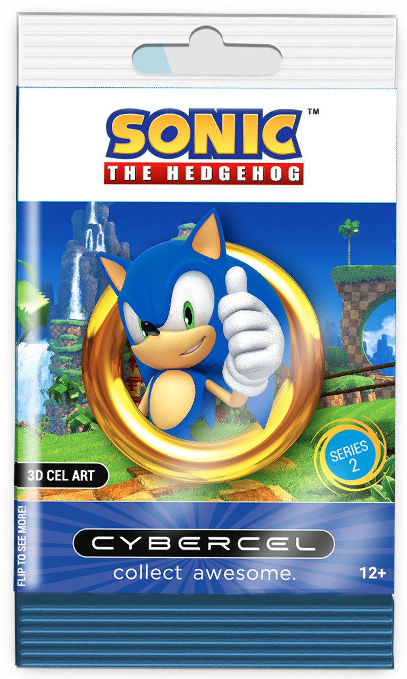 FiGPiN Sonic the Hedgehog Cybercel Collectible Art Card Foil Pack