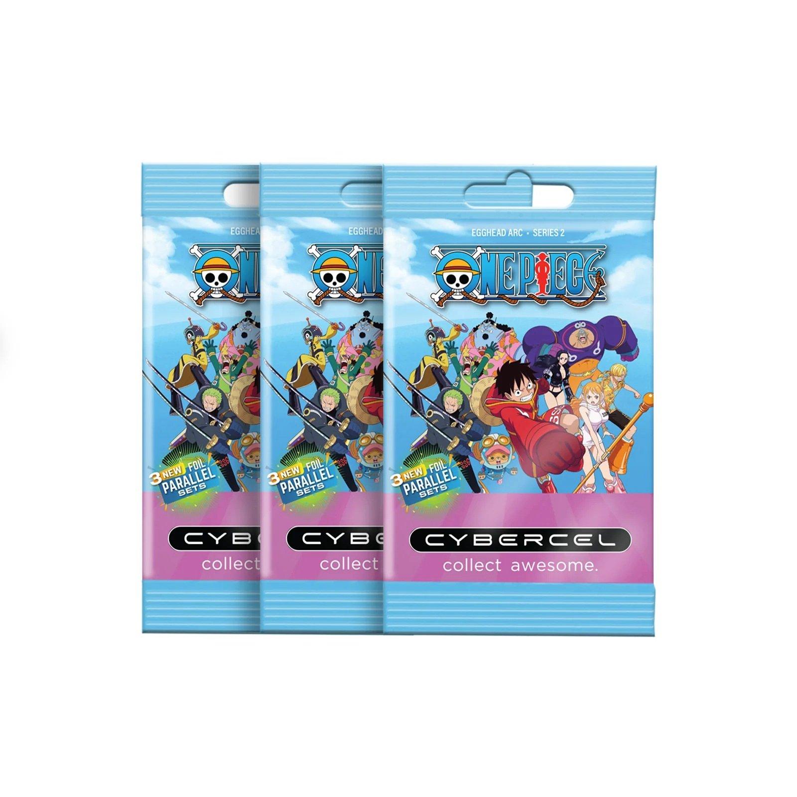 FiGPiN One Piece Cybercel Collectible Art Card Foil Pack Series 2