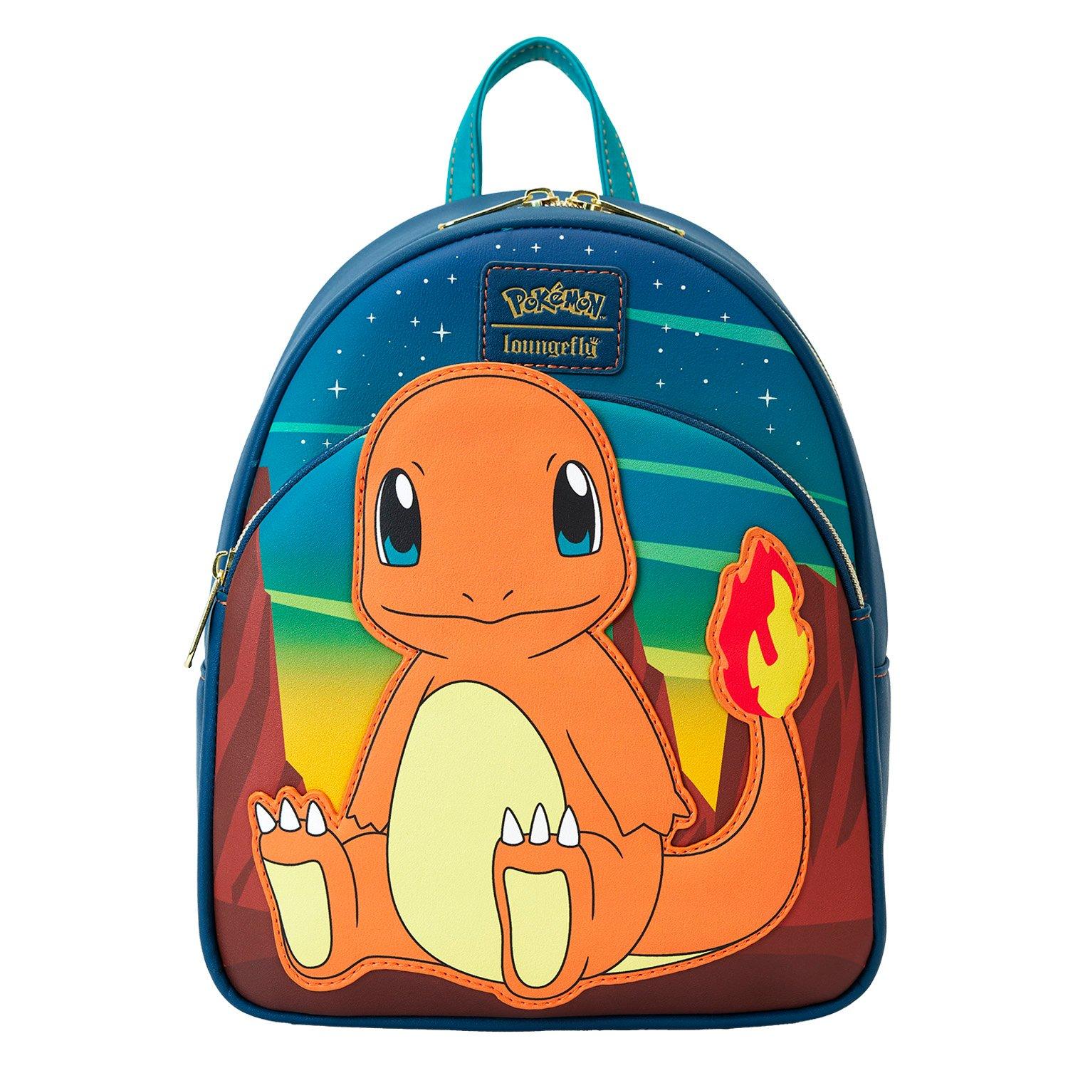 Loungefly Pokemon Charmander Cosplay Glow in the Dark Mini Backpack GameStop Exclusive