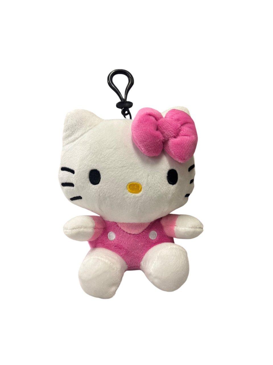 Accessory Innovations Hello Kitty Plush Bag Clip with Zipper Pouch