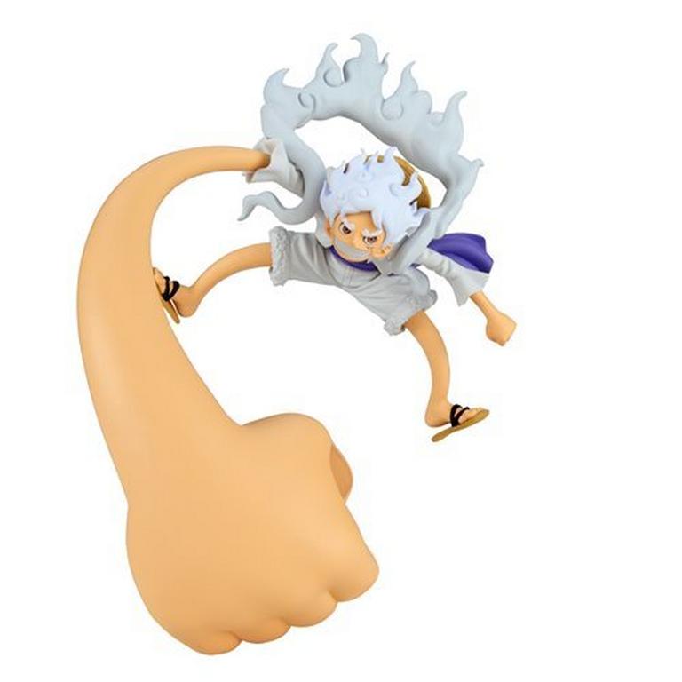 Banpresto One Piece FL Monkey D. Luffy Gear 5 (Volume 4) 4.75-in Statue