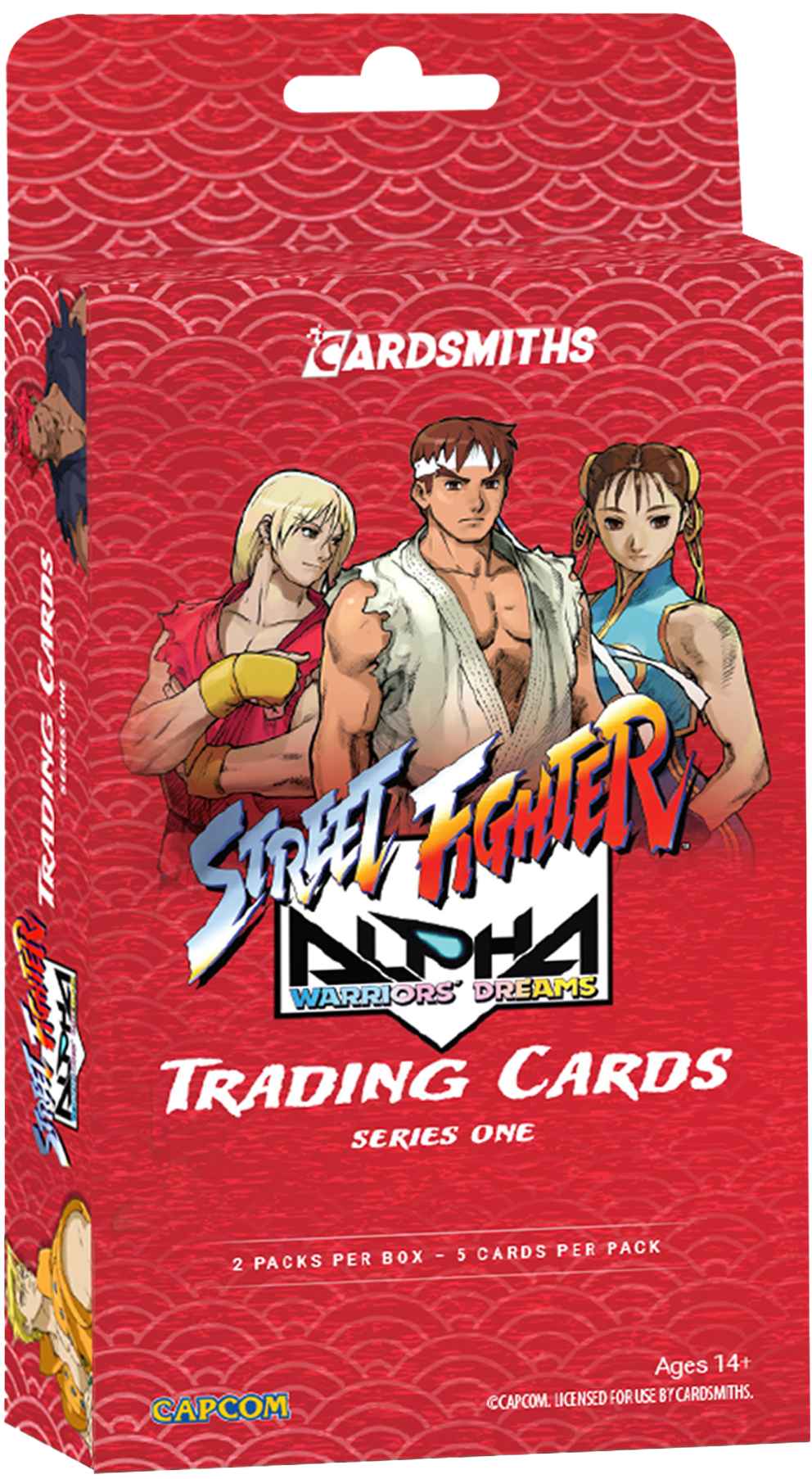Street Fighter Alpha: Warriors' Dreams Trading Cards Collector Box | Includes 2 Packs