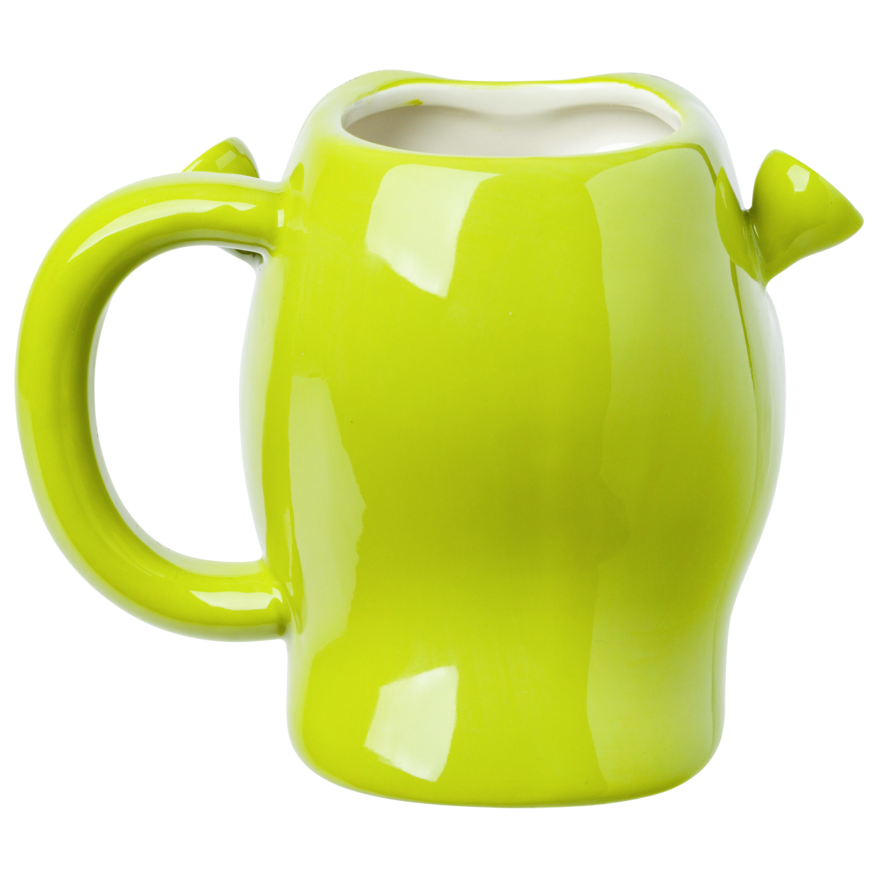 Shrek Face Grin Ogre Ceramic 3D Sculpted Mug