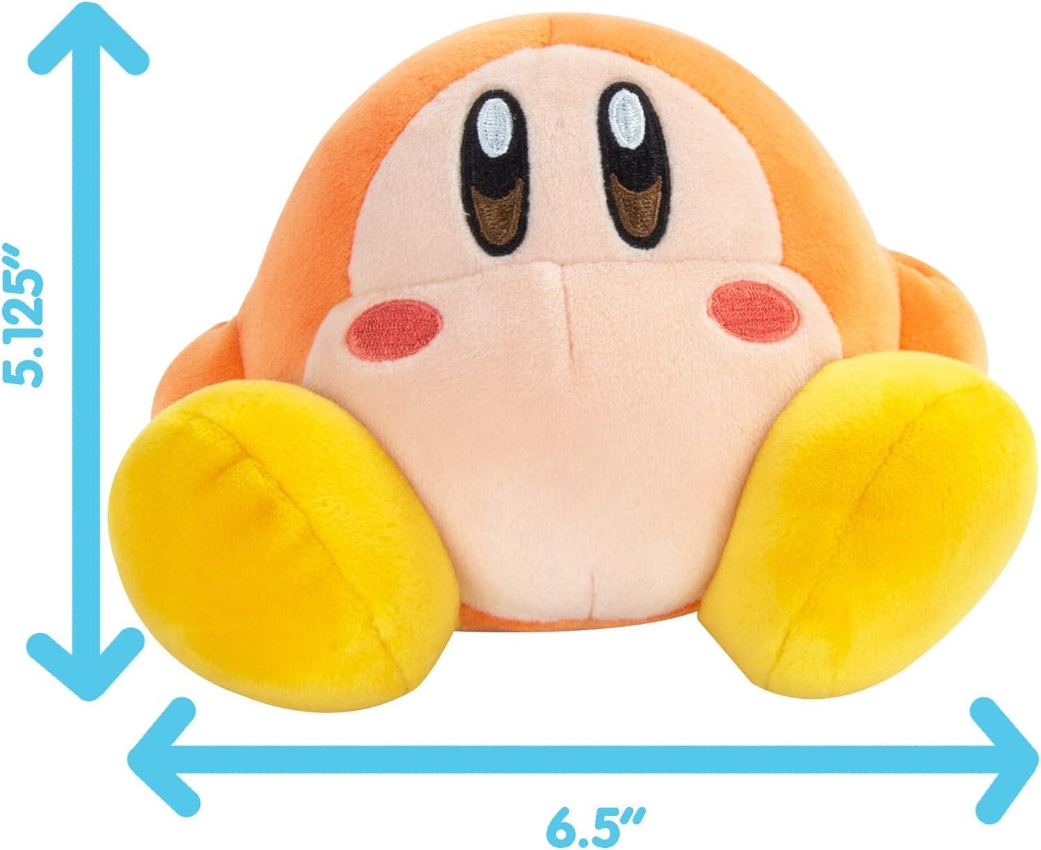 Club Mocchi-Mocchi Kirby Waddle Dee 6-in Squishy Collectible Plush
