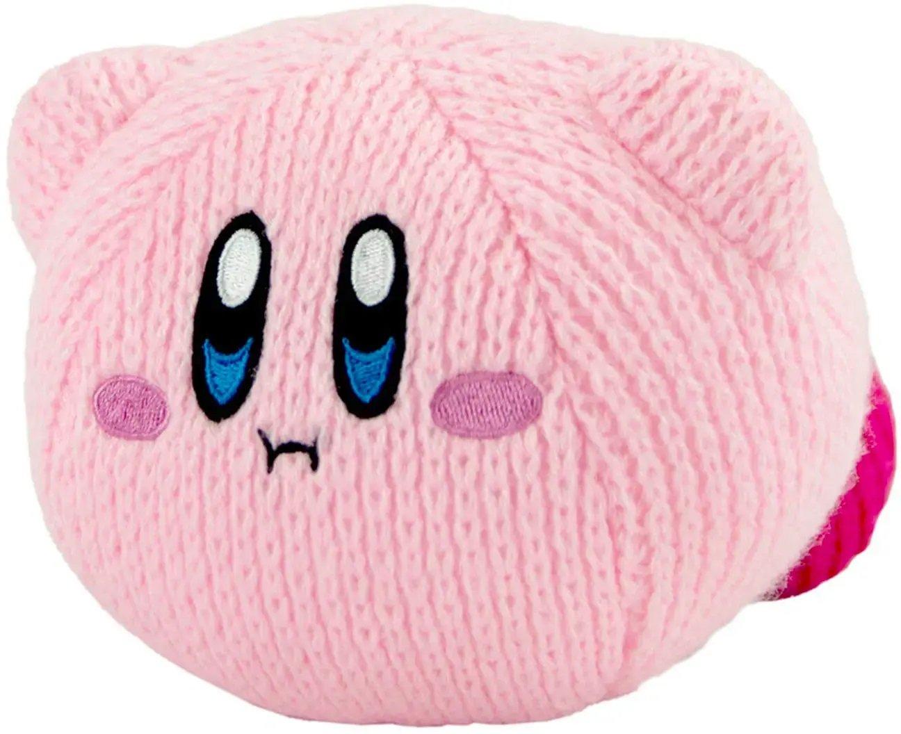 TOMY Club Mocchi-Mocchi Nuiguru Knit Kirby Jr 6-in Plush (Styles May Vary