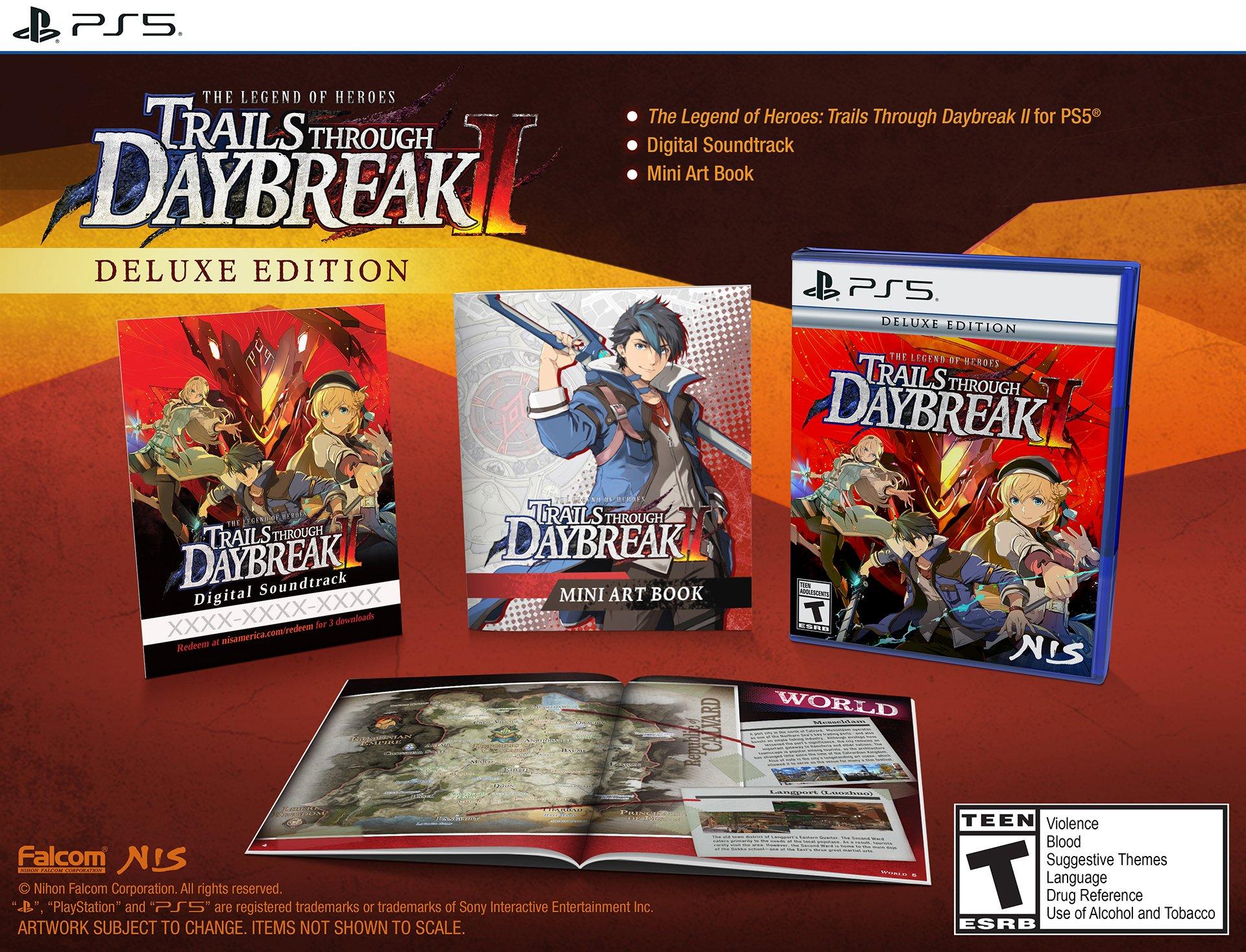 The Legend of Heroes: Trails through Daybreak II - Deluxe Edition - PlayStation 5