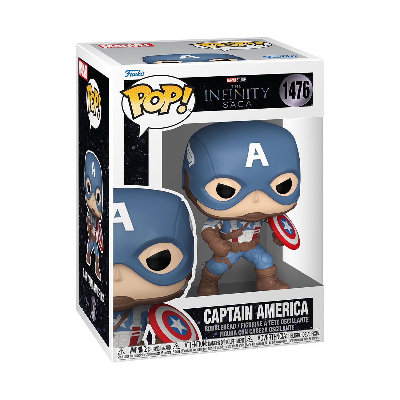 Funko POP! Marvel: Captain America - Captain America 3.7-in Vinyl