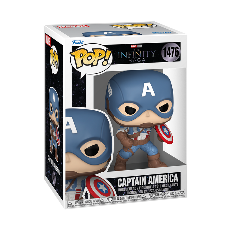 FUNKO POP キャプテン アメリカ 直筆サイン Funko POP! Marvel: Captain America - Captain America 3.7-in Vinyl