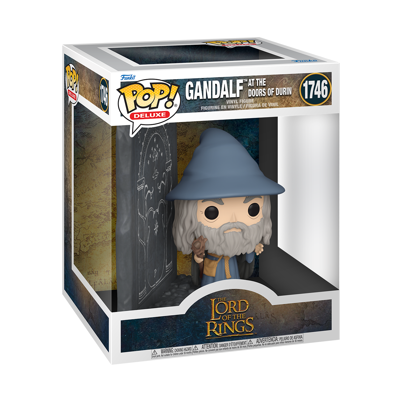 GANDALF LORD OF THE RINGS 10inDELUXE POSEABLE GANDALF THE