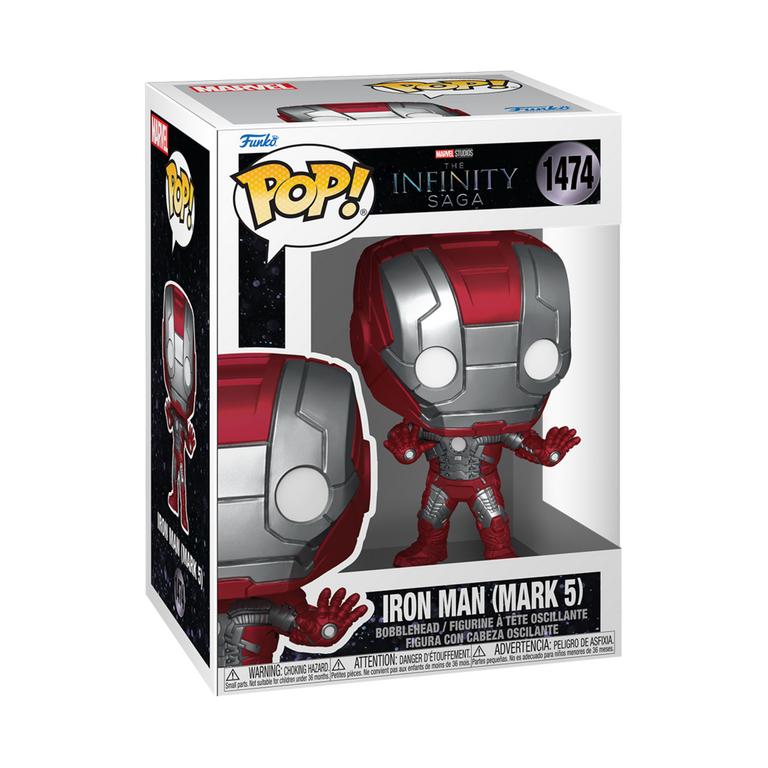 Funko POP! Marvel: Iron Man - Iron Man (Mark 5) 3.9-in Vinyl Funko POP! Marvel: Iron Man - Iron Man (Mark 5) 3.9-in Vinyl