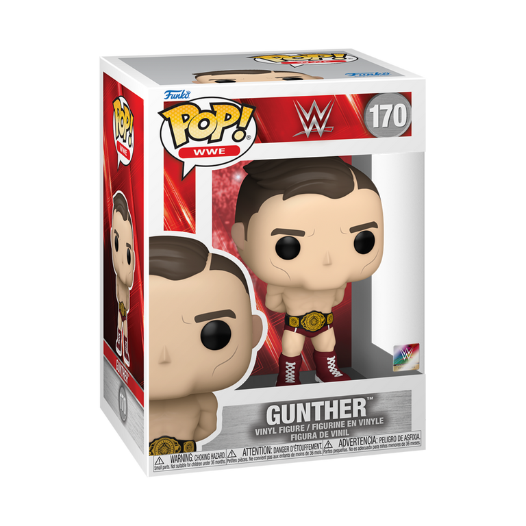 Funko POP! WWE: Gunther 3.95-in Vinyl Figure