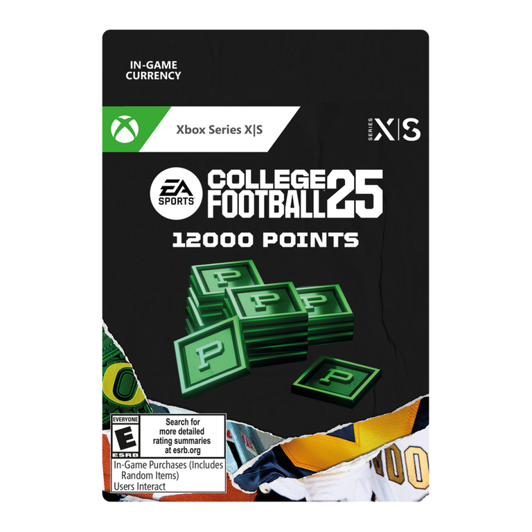 College Football 25: 12000 Points Currency - Xbox Series X/S