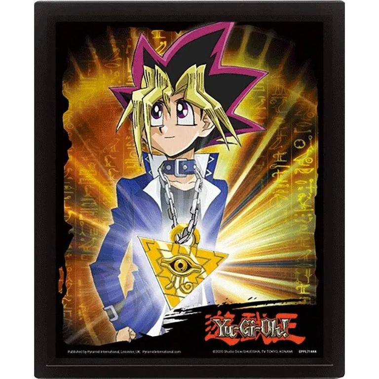 GameStop Yu-Gi-Oh!  Millennium Puzzle 3D Lenticular