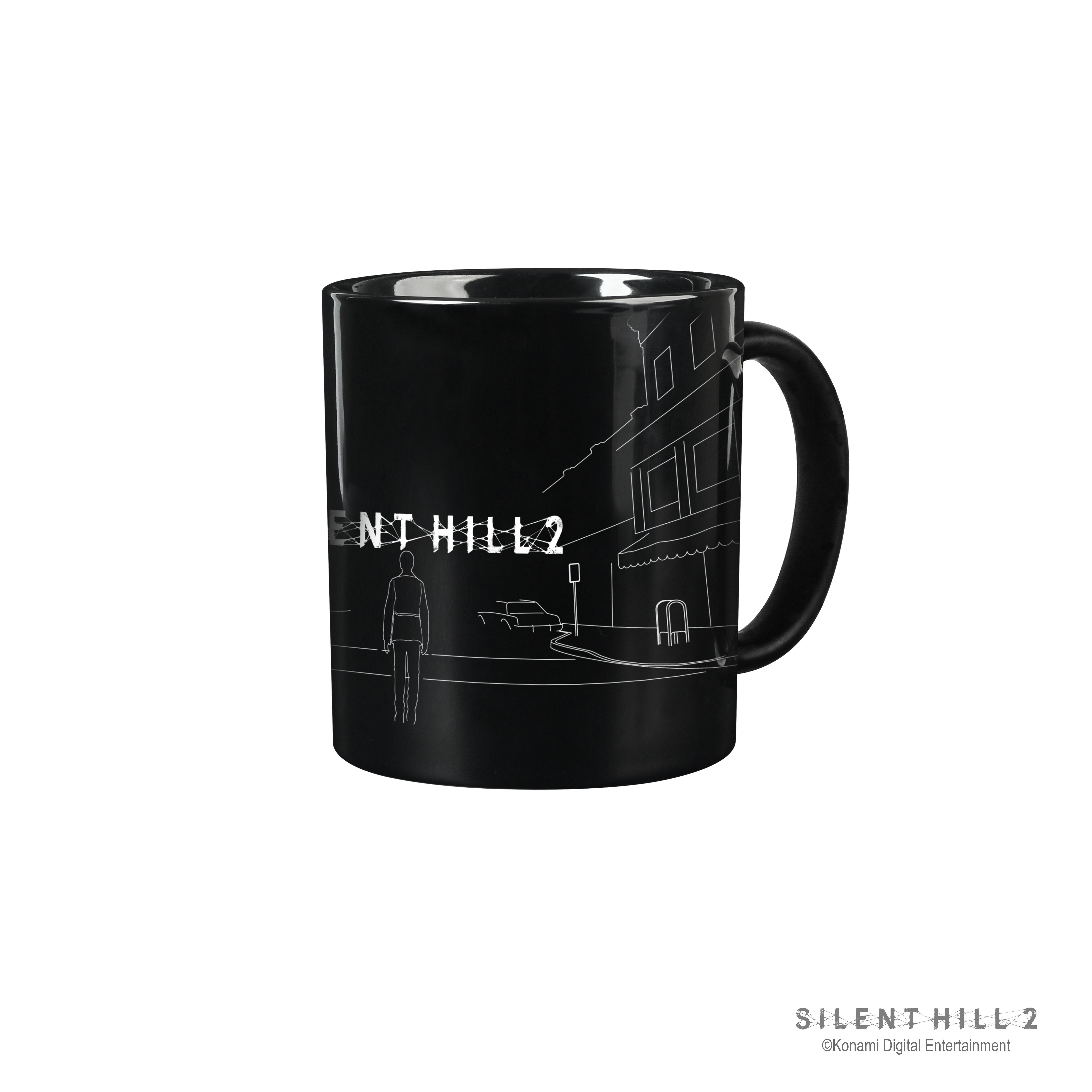 Geeknet SILENT HILL 2 Heat Change 14oz Mug GameStop Exclusive