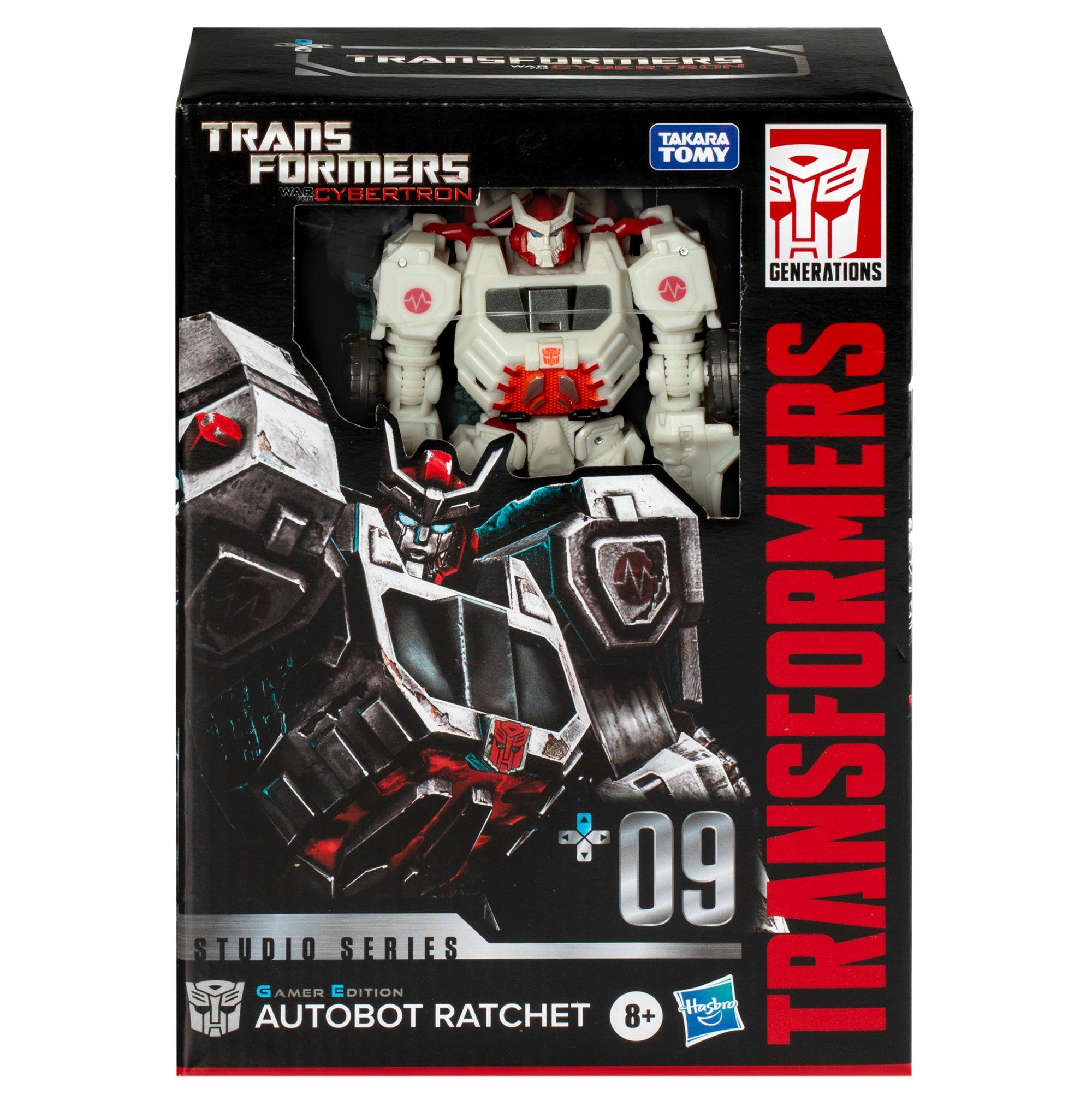 Hasbro Transformers Studio Series Deluxe Class 09 Gamer Edition Ratchet 6.5 in Action Figure GameStop