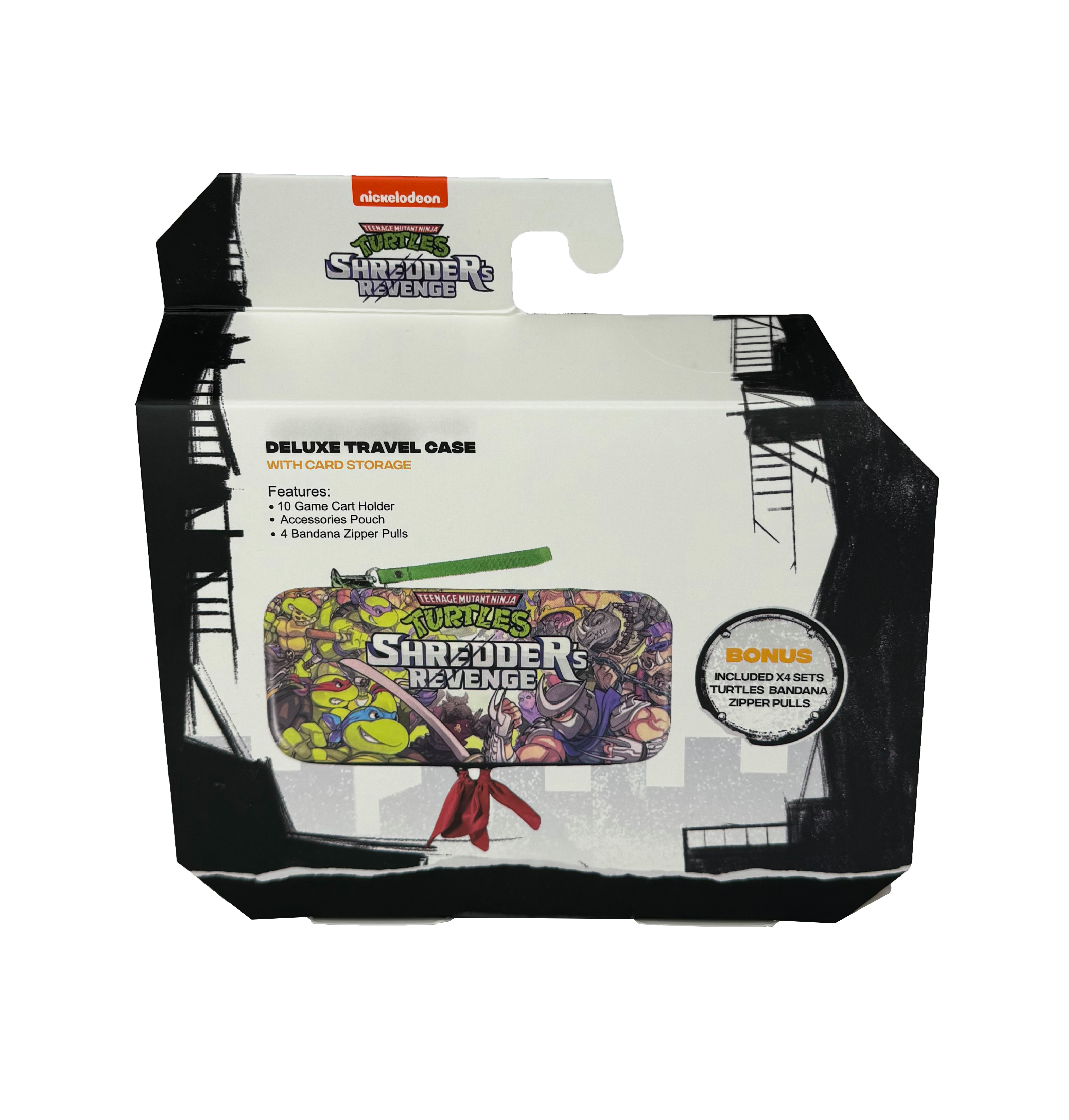 Nickelodeon Teenage Mutant Ninja Turtles Travel Case for Nintendo Switch GameStop Exclusive
