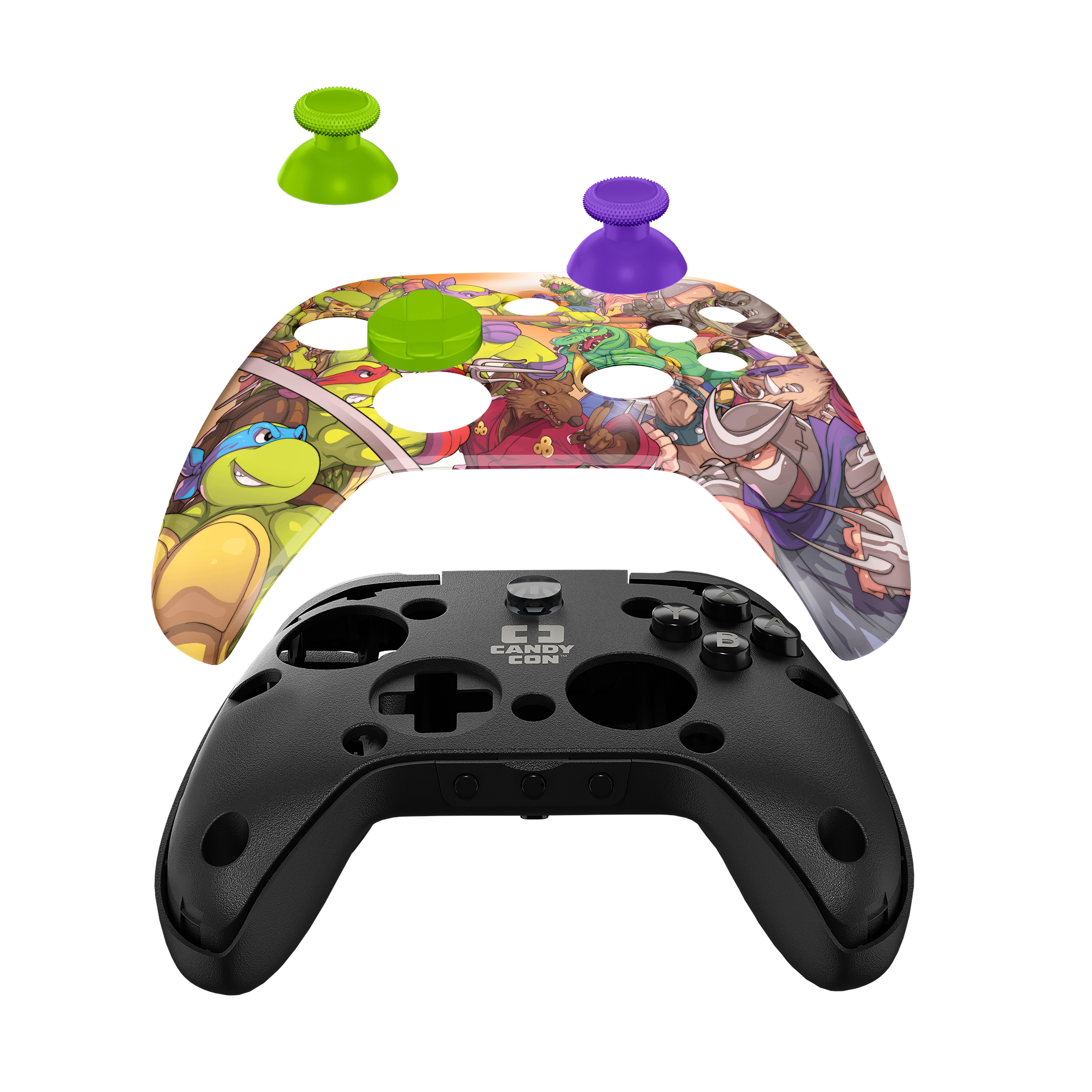 CANDY CON Teenage Mutant Ninja Turtles Shredders Revenge Combo Pack Controller Kit GameStop Exclusive