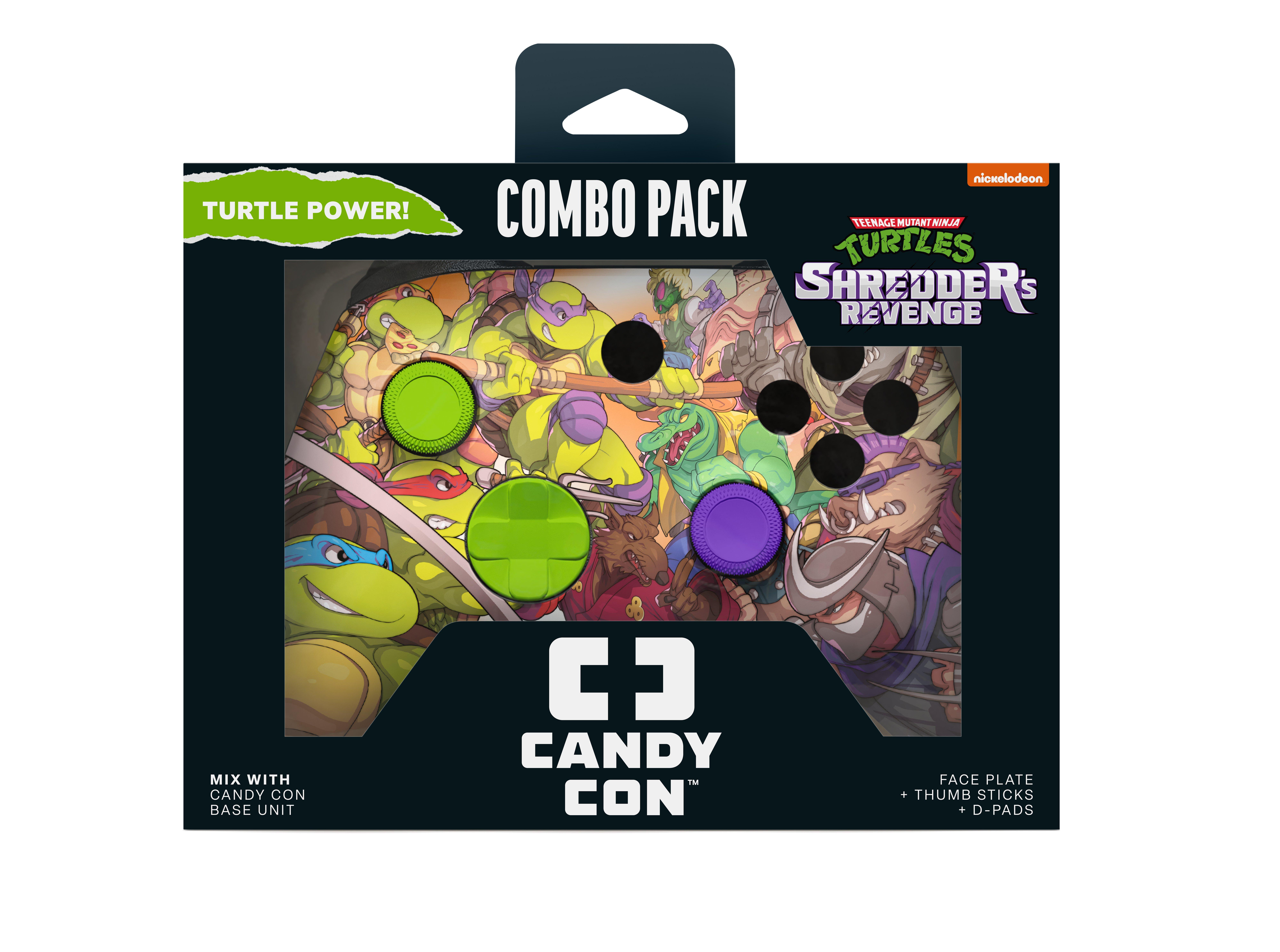 CANDY CON Teenage Mutant Ninja Turtles Shredders Revenge Combo Pack Controller Kit GameStop Exclusive