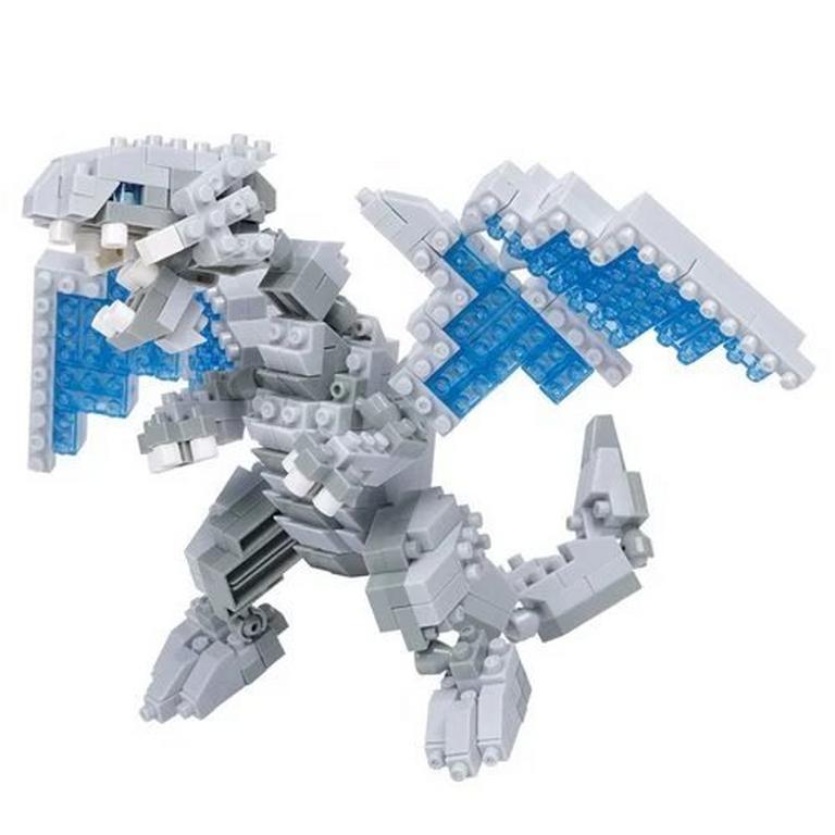Nanoblock Yu-Gi-Oh! Duel Monsters Blue-Eyes White Dragon 4.17-in Figure