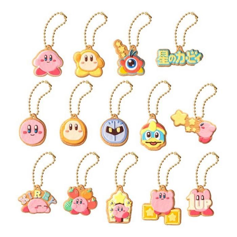Bandai Shokugan Kirby and Friends Cookie Charmcot Blind Keychain (Styles May Vary)