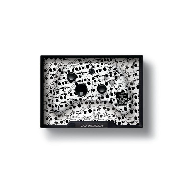 CANDY CON x Nightmare Before Christmas Jack Skellington Controller Kit Framed Edition GameStop Exclusive