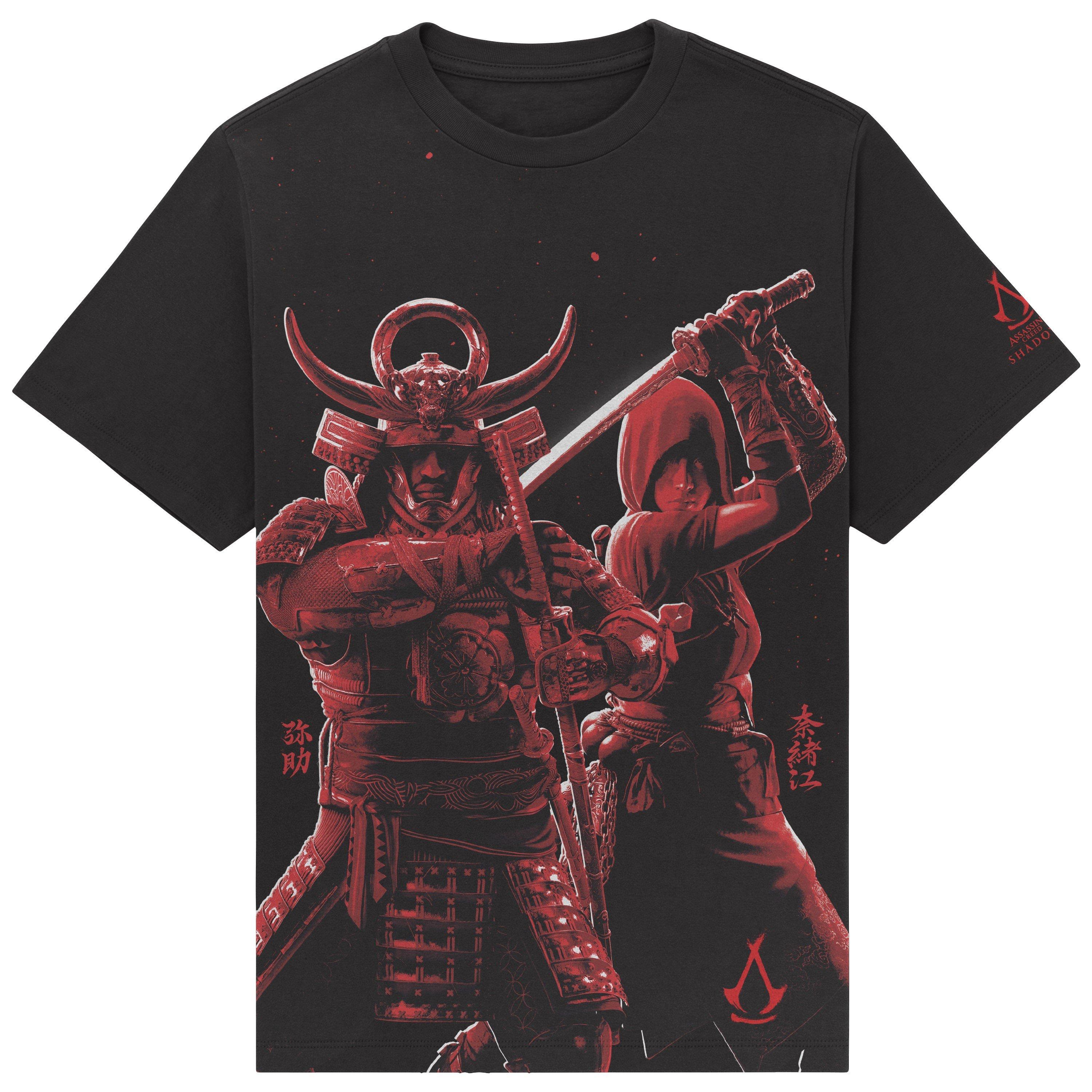 Assasins Creed Shadows Unisex Graphic T-Shirt GameStop Exclusive, Size: 2XL, Isaac Morris