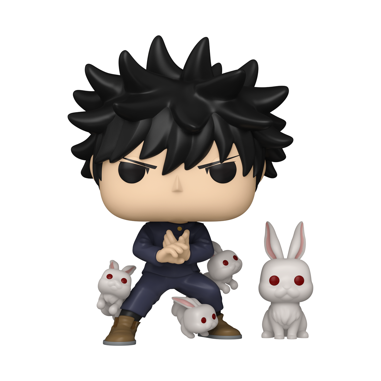 Funko POP! and Buddy: Jujutsu Kaisen Megumi Fushiguro and Rabbit 4.4 and 1.7-in Vinyl Figure
