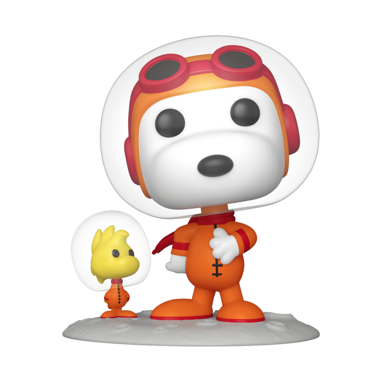 Funko POP! and Buddy: Peanuts Space Snoopy and Woodstock 3.65-in