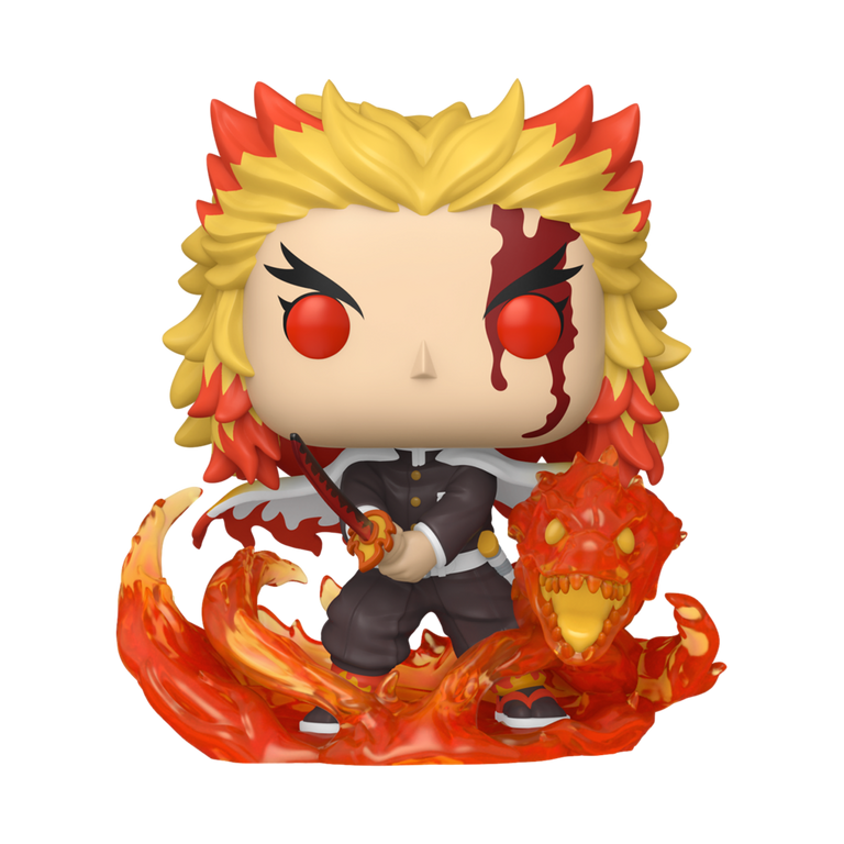 Funko POP! Animation: Demon Slayer: Kimetsu no Yaiba Rengoku (9th form) 4.2-in Vinyl Figure