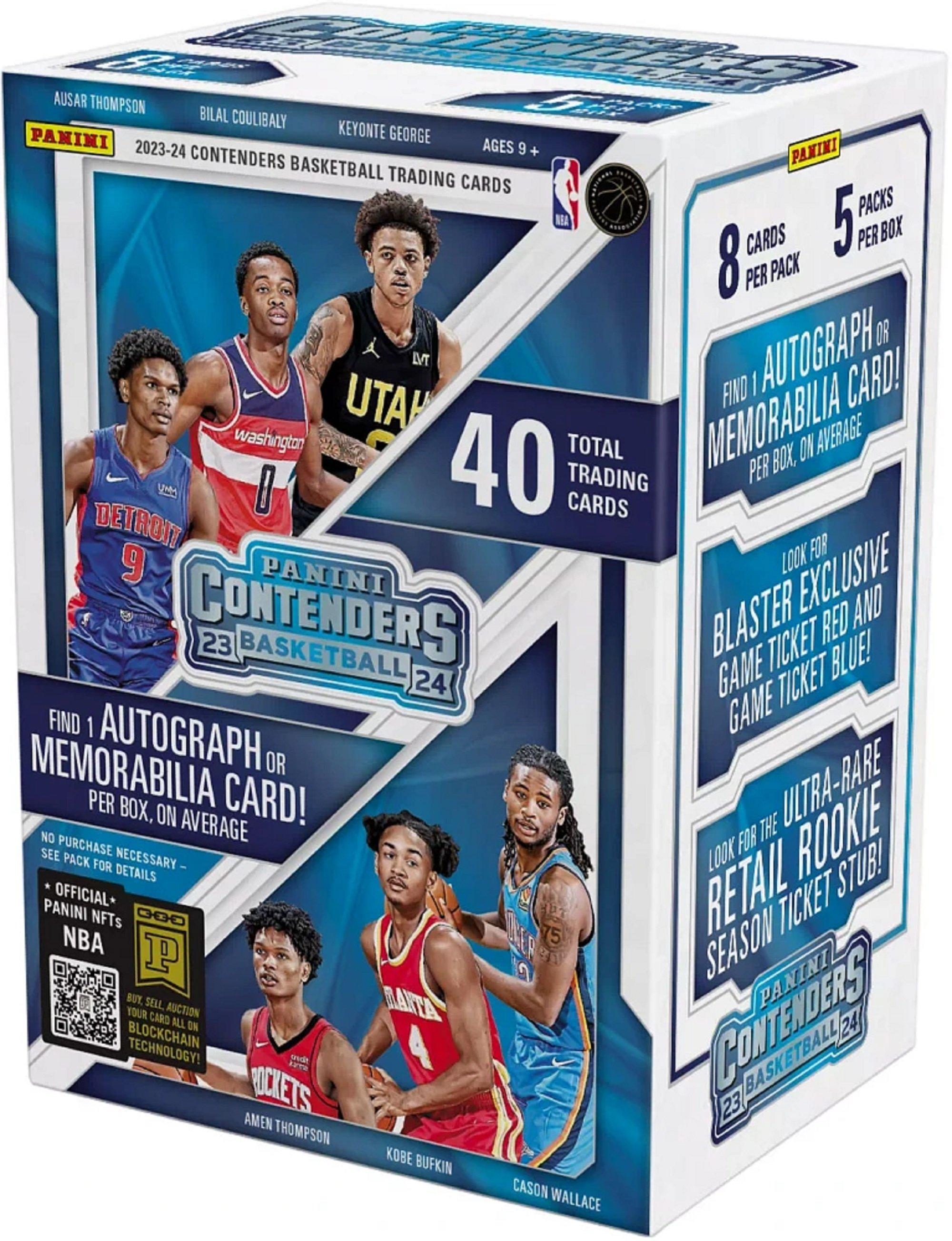 2023-24 Panini NBA Contenders Basketball Blaster Box | GameStop