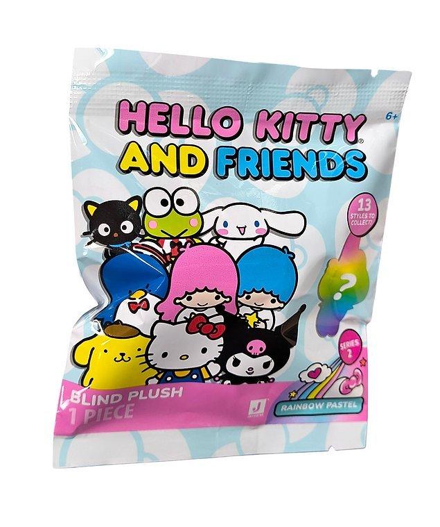 Sanrio Hello Kitty and Friends Rainbow Pastel 2-in Blind Plush