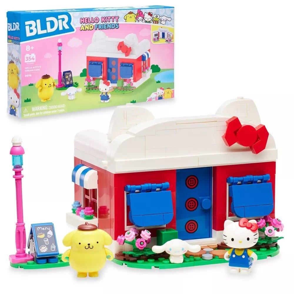 BLDR Sanrio Hello Kitty and Friends Hello Kittys Dream Cafe Building Set