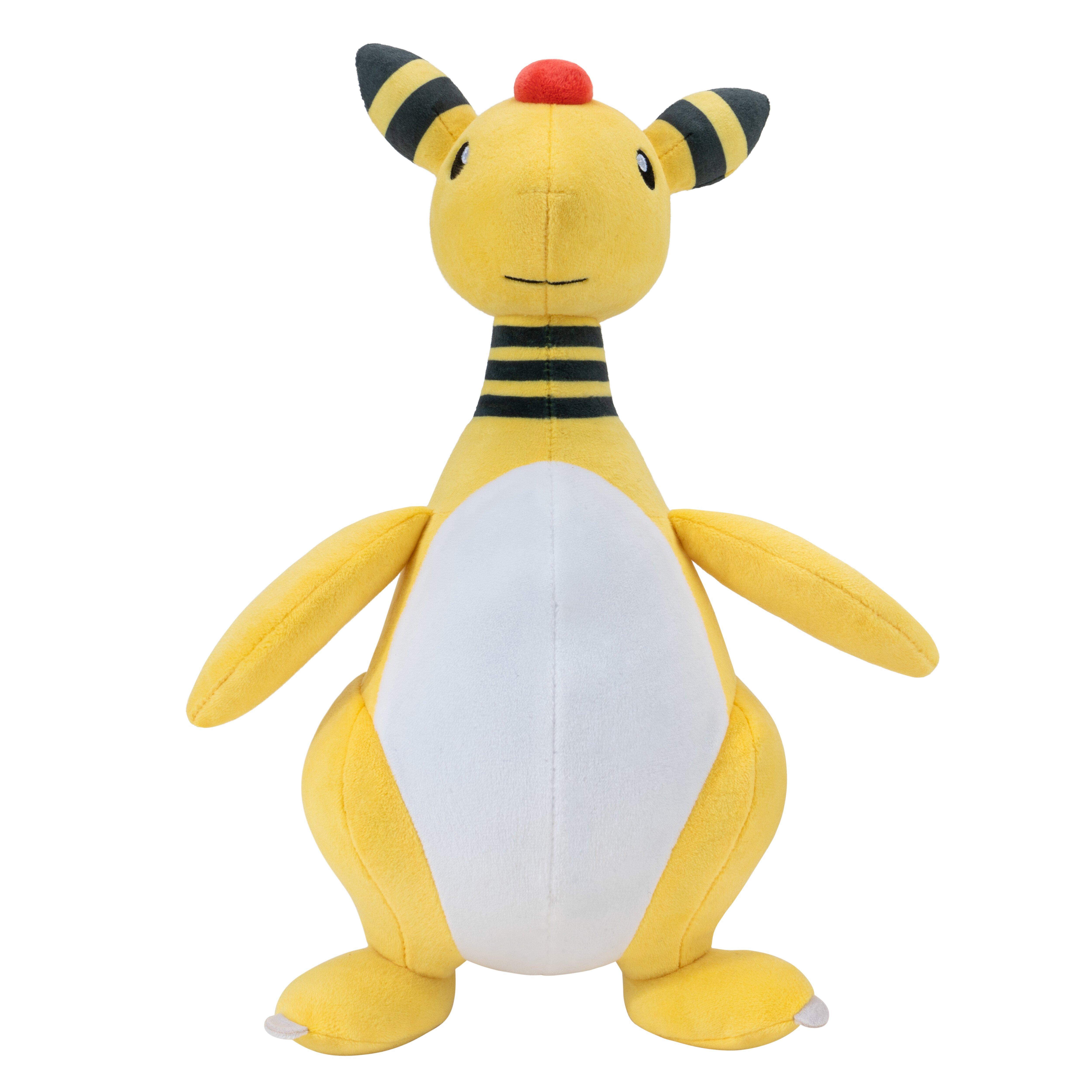 Pokemon Center Original Plush, Pokémon Fit, Ampharos, 6.5 x 5.9 x 4.1 inches (16.5 x 15 x 10.5 cm