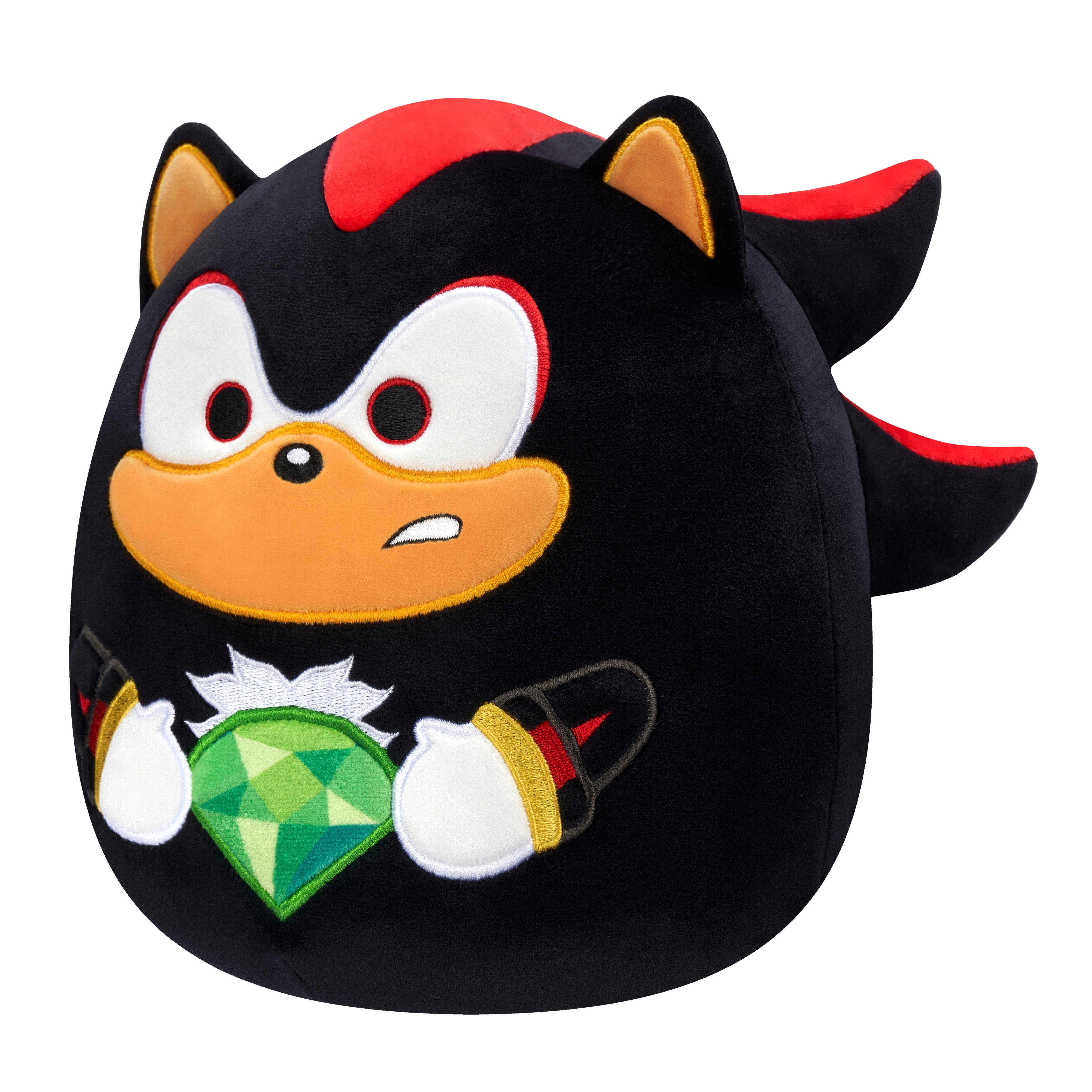 Squishmallows Sonic The Hedgehog Shadow (Green Emerald) 8-in Plush