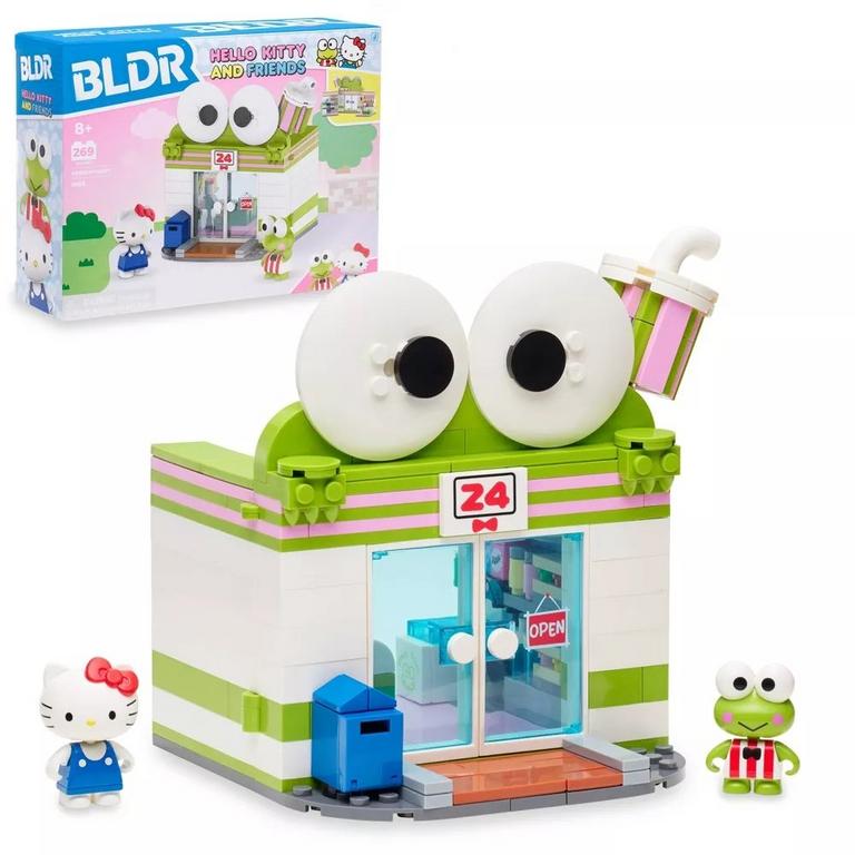 BLDR Sanrio Hello Kitty and Friends Keroppi Mart Building Set with