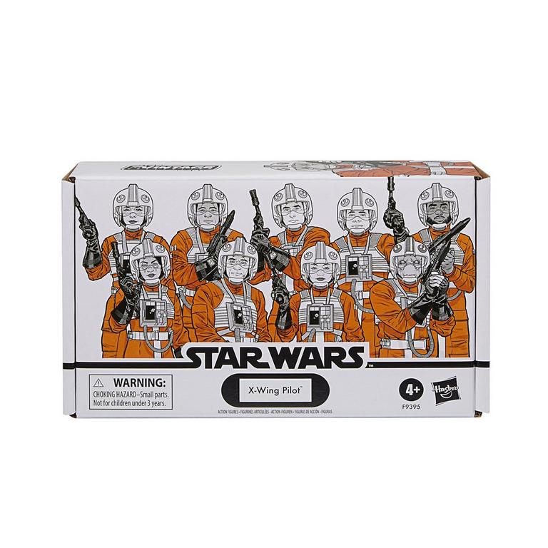 STARWARS　ベーシックフィギュア　Xウィングパイロット　4種セット Habro Star Wars The Vintage Collection X-Wing Pilot 4-Pack