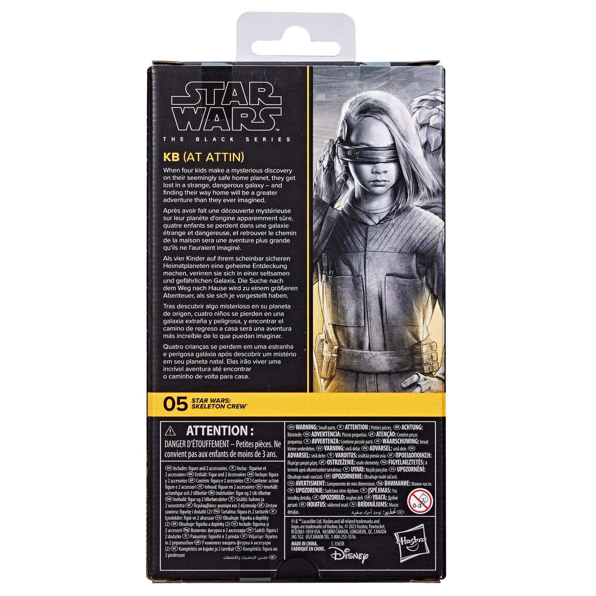 Hasbro Star Wars: The Black Series Star Wars: Skeleton Crew KB 6-in Action Figure