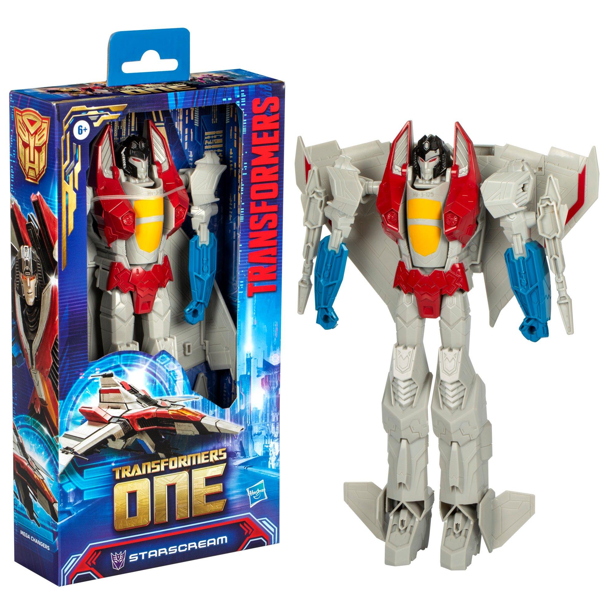 Hasbro Transformers One Mega Changer Starscream Optimus Prime Orion Pax 11-in Action Figure