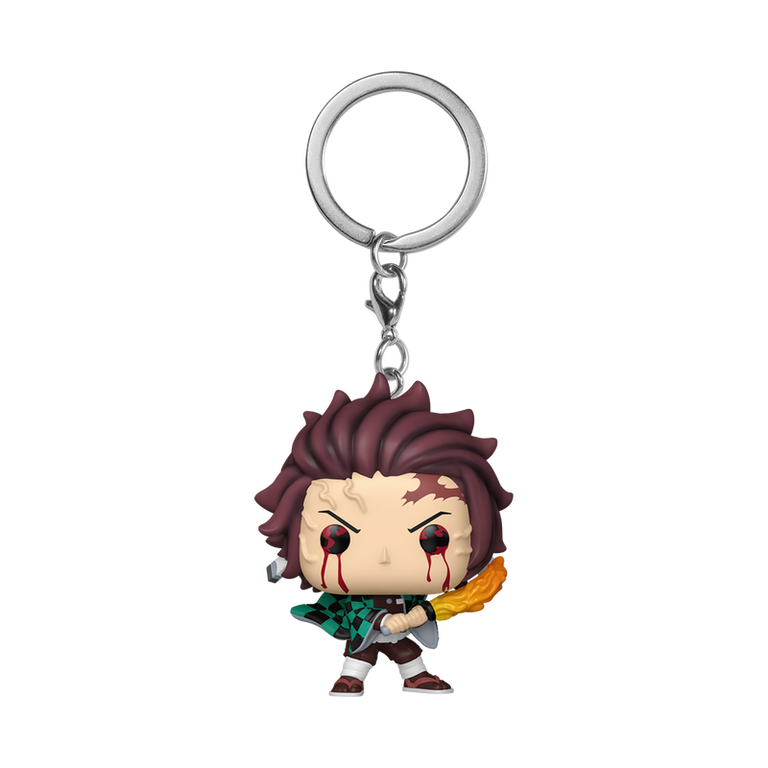 Funko Pocket Pop! Demon Slayer: Kimetsu no Yaiba Tanjiro Kamado (Sun Breathing) 4-in Vinyl Keychain