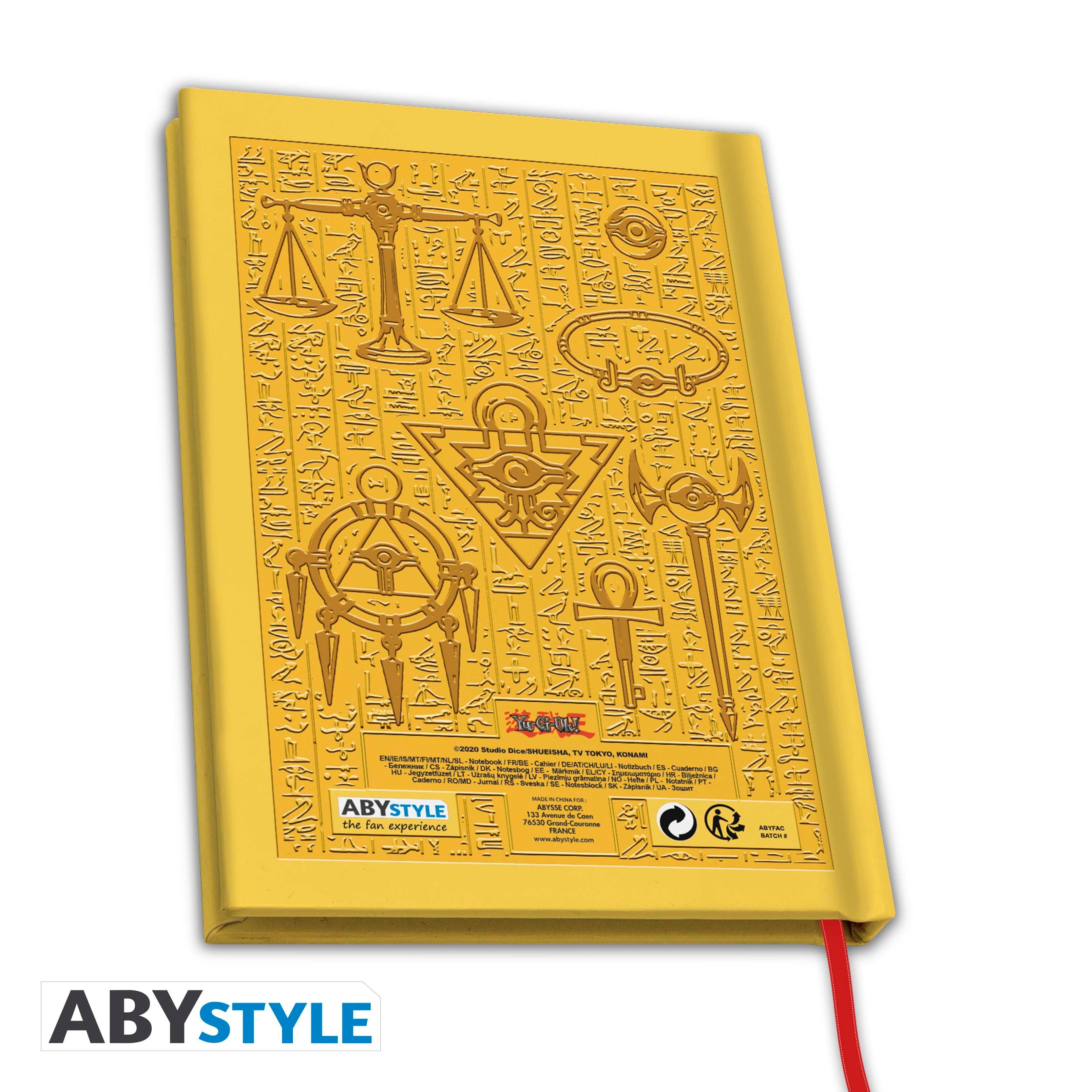 ABYstyle Yu-Gi-Oh! Millennium Puzzle Notebook A5 180 Pages