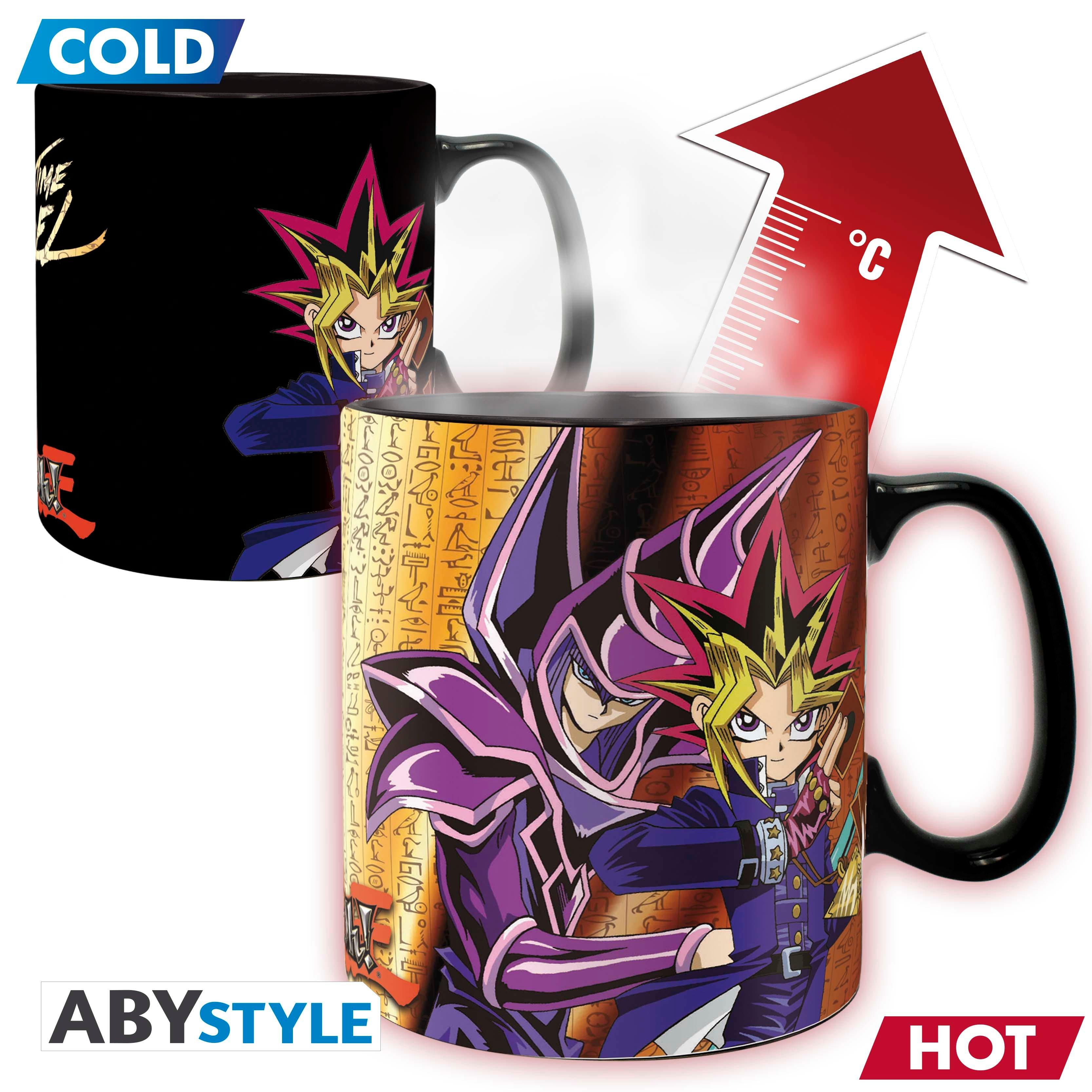 ABYstyle Yu-Gi-Oh! Yugi vs Kaiba Heat Change 16 oz. Coffee Mug