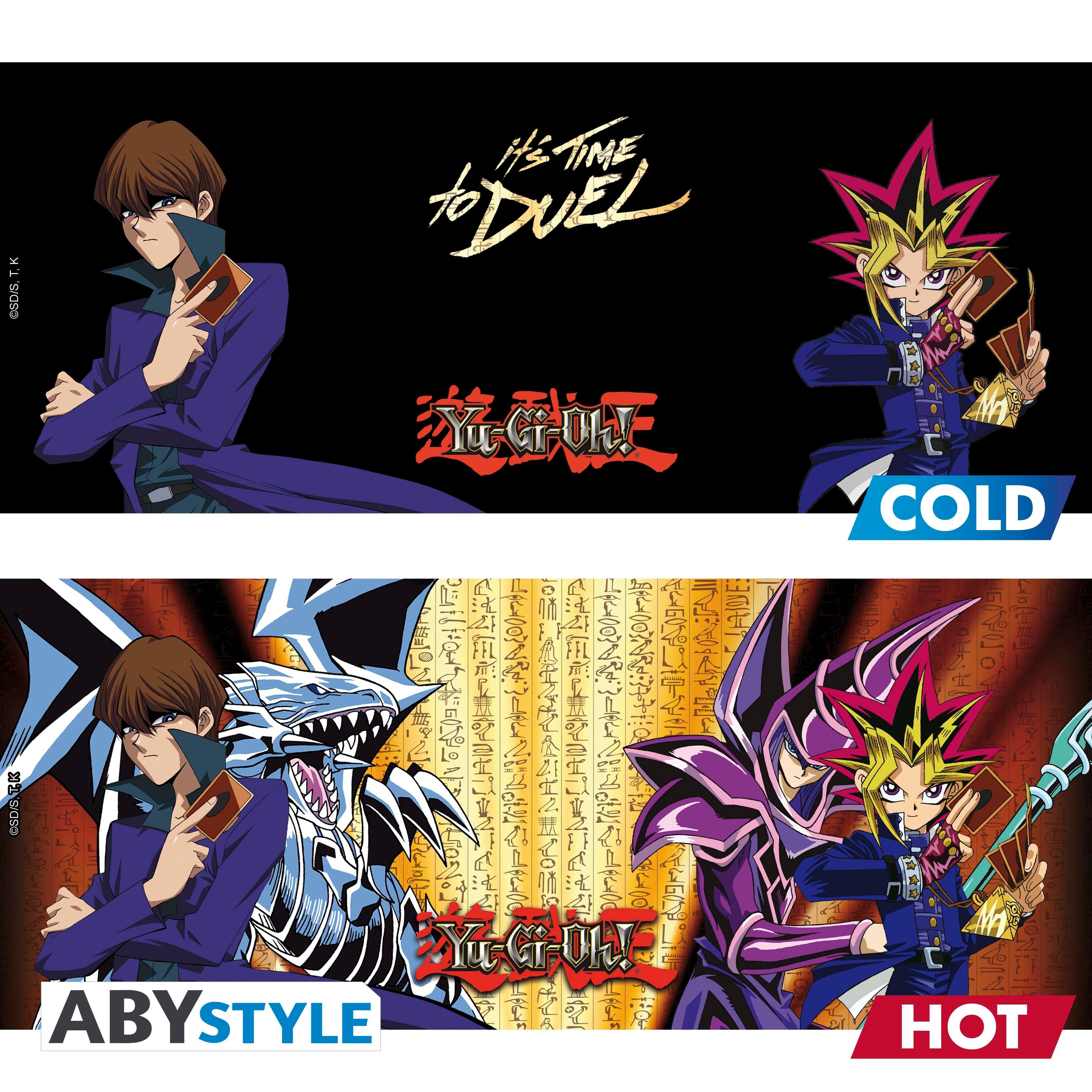 ABYstyle Yu-Gi-Oh! Yugi vs Kaiba Heat Change 16 oz. Coffee Mug
