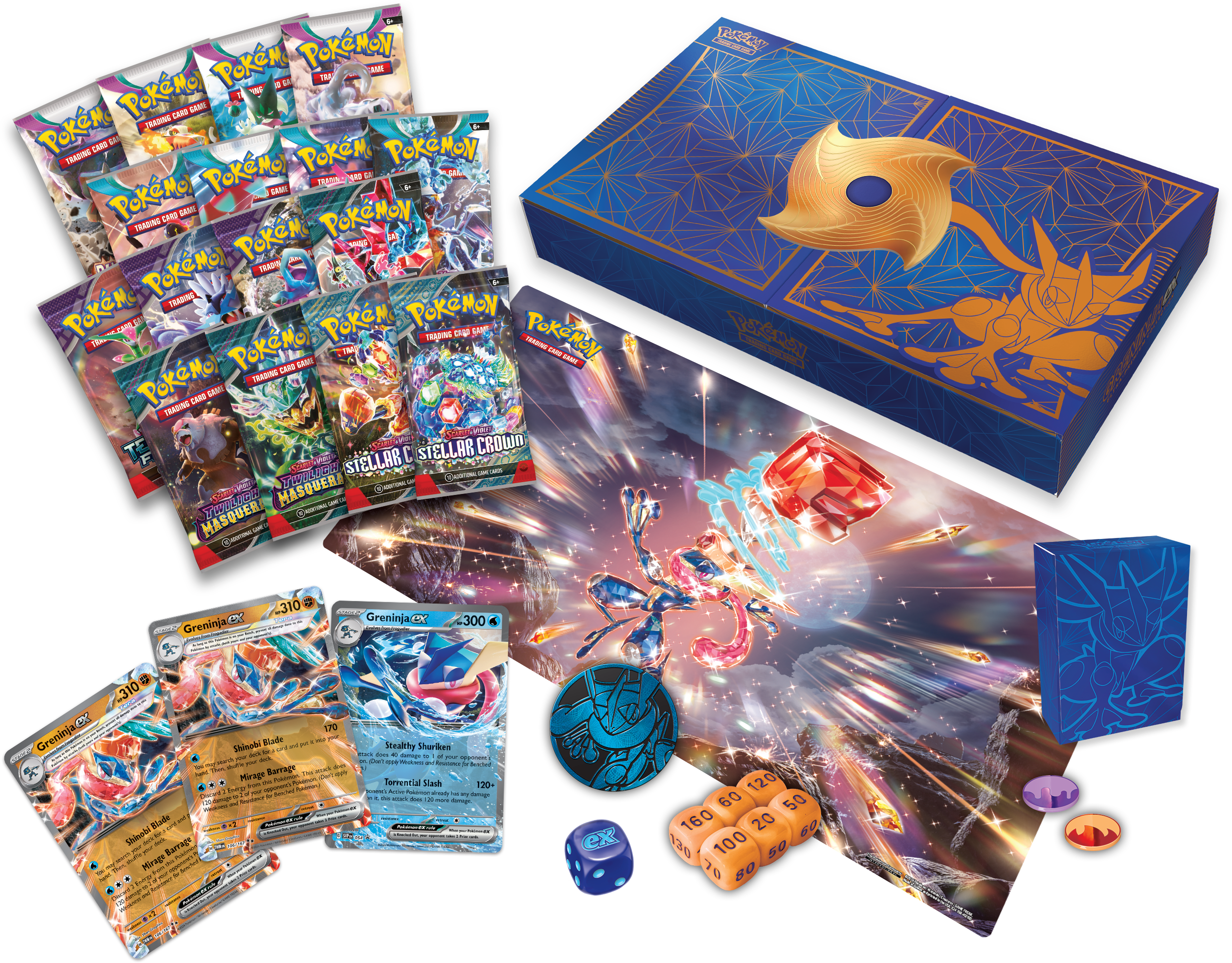 Pokemon Trading Card Game: Greninja ex Premium Collection Pokemon Trading Card Game: Greninja ex Premium Collection