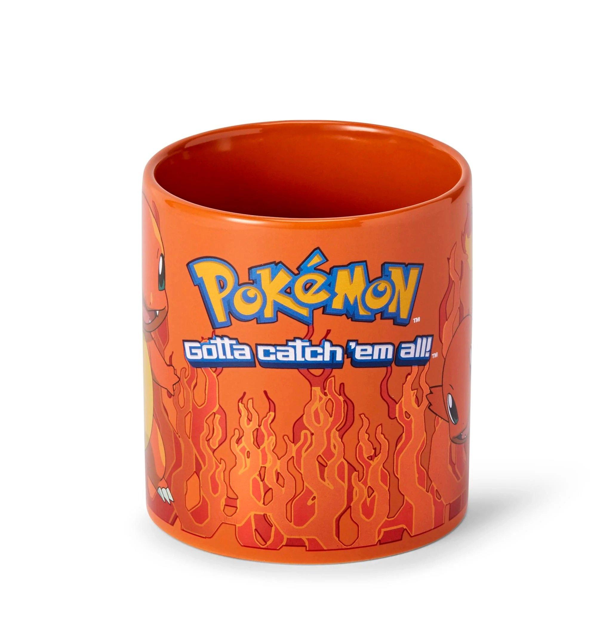 Pokemon Charmander Orange Foil Print 20oz Ceramic Coffee Mug