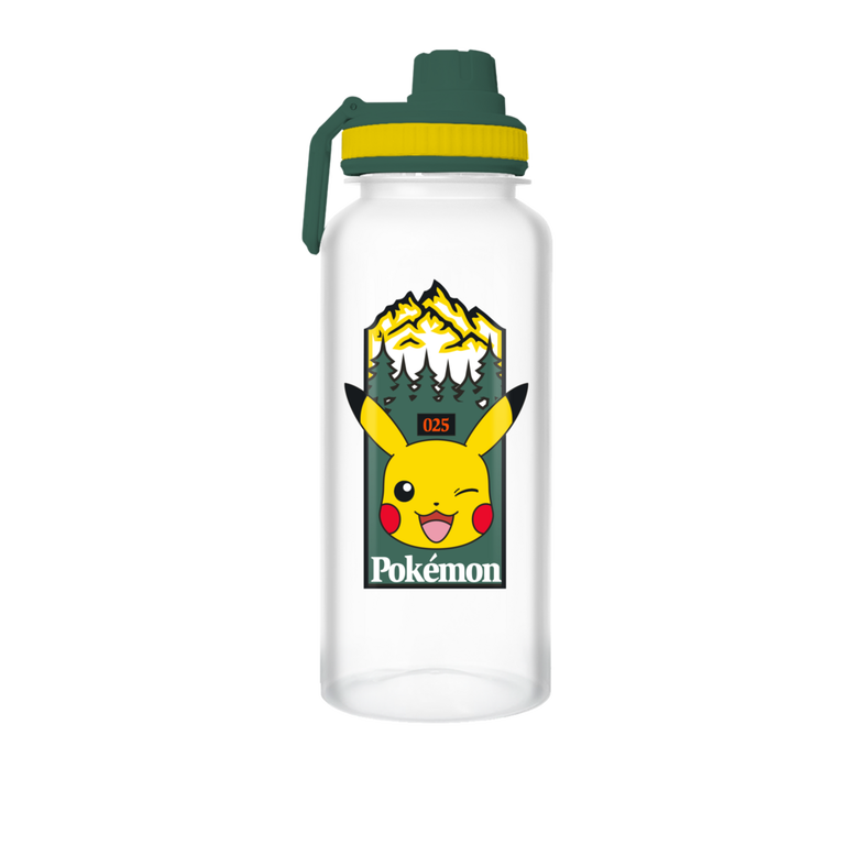 Pokemon Pikachu Outdoor Wink Badge 32oz Twist Spout Plastic Bottle