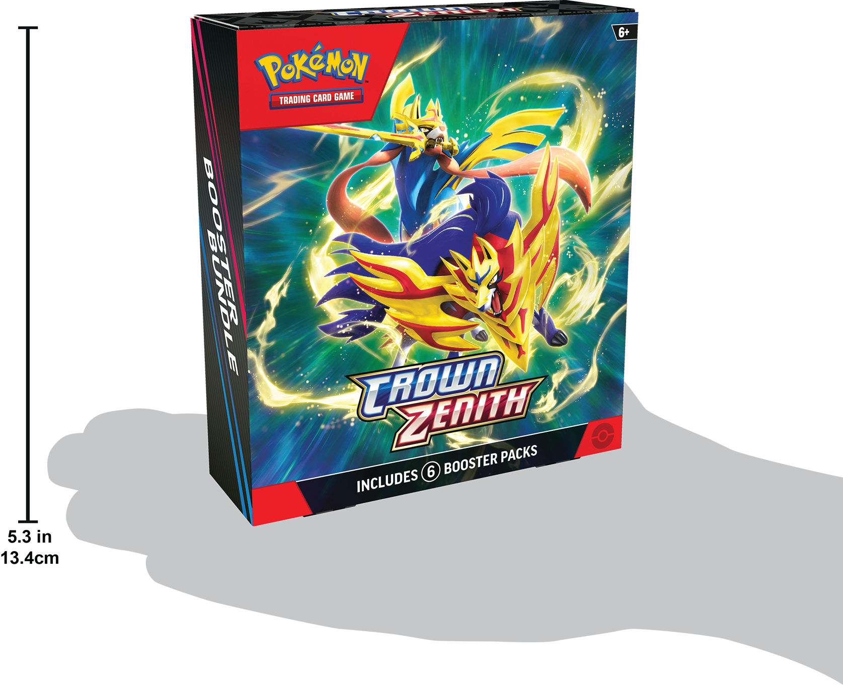 (16) Pokemon Crown Zenith Booster Packs New Factory Sealed plus popular Promo