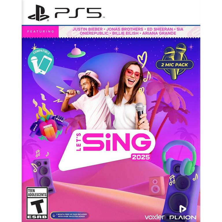 Let's Sing 2025 - PlayStation 5 | Plaion | GameStop